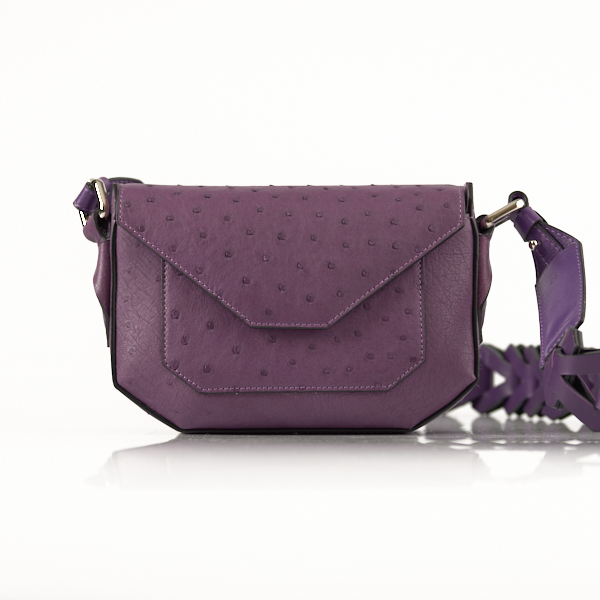 Ostrich Leather Handbag