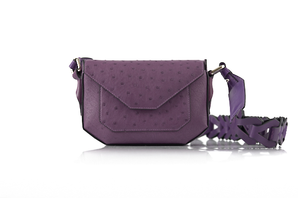 Ostrich Leather Handbag