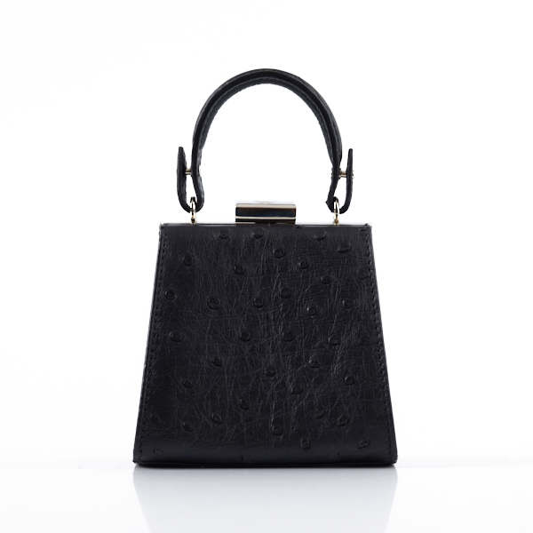 Ostrich Leather Handbag